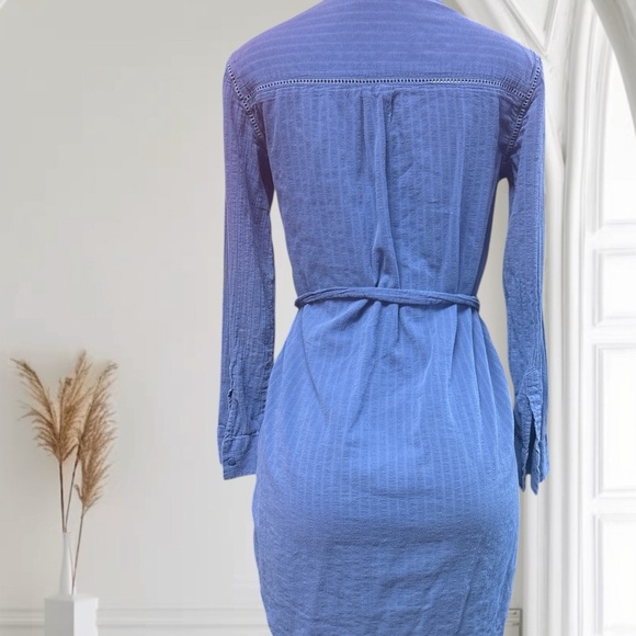 GAP Blue Shirt Dress - Picture 3 of 5